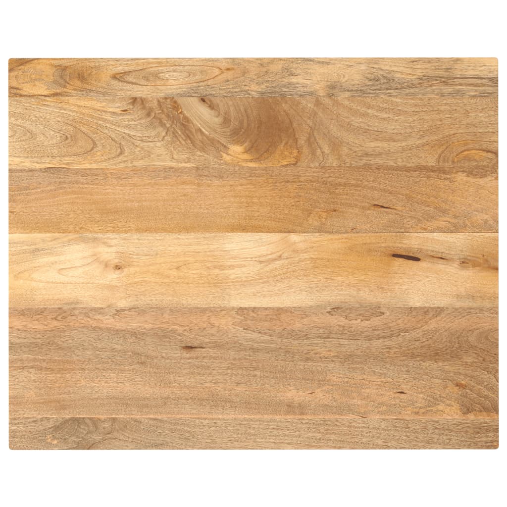 Table Top 90x80x2.5 cm Rectangular Solid Wood Mango