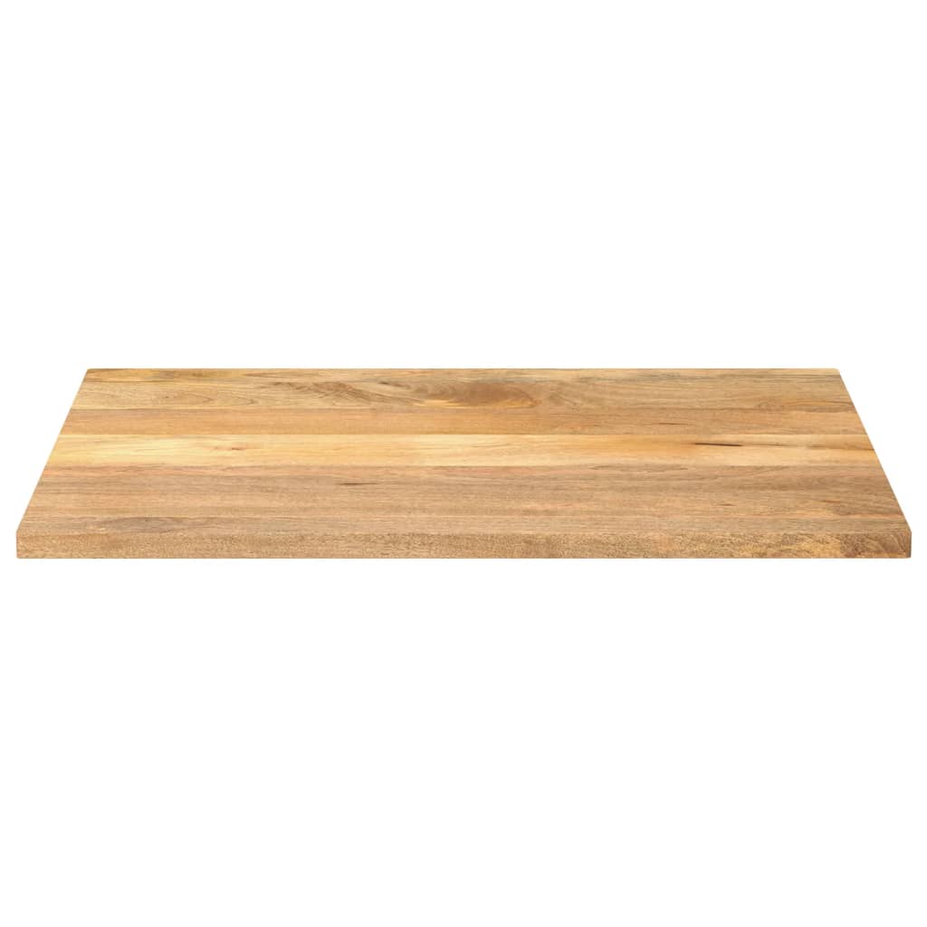 vidaXL Table Top 110x80x2.5 cm Rectangular Solid Wood Mango