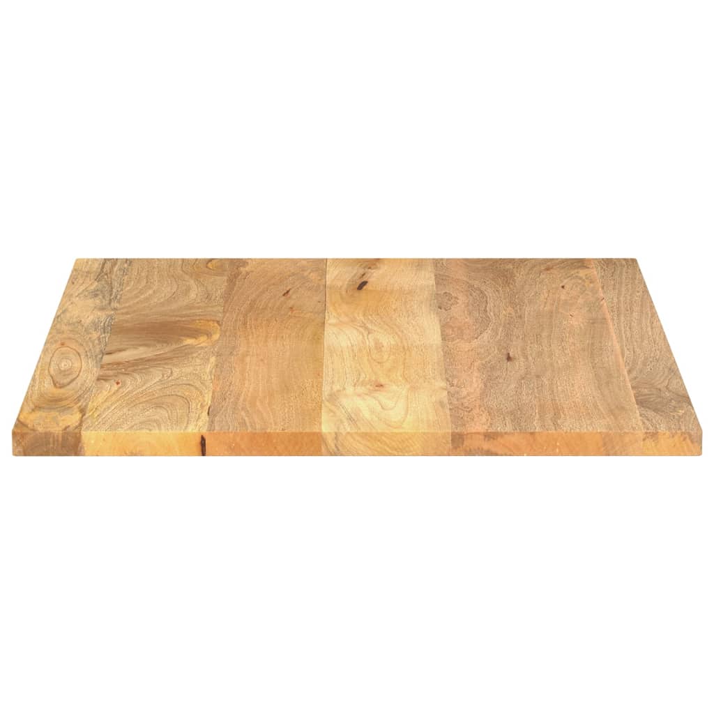 vidaXL Table Top 110x80x2.5 cm Rectangular Solid Wood Mango