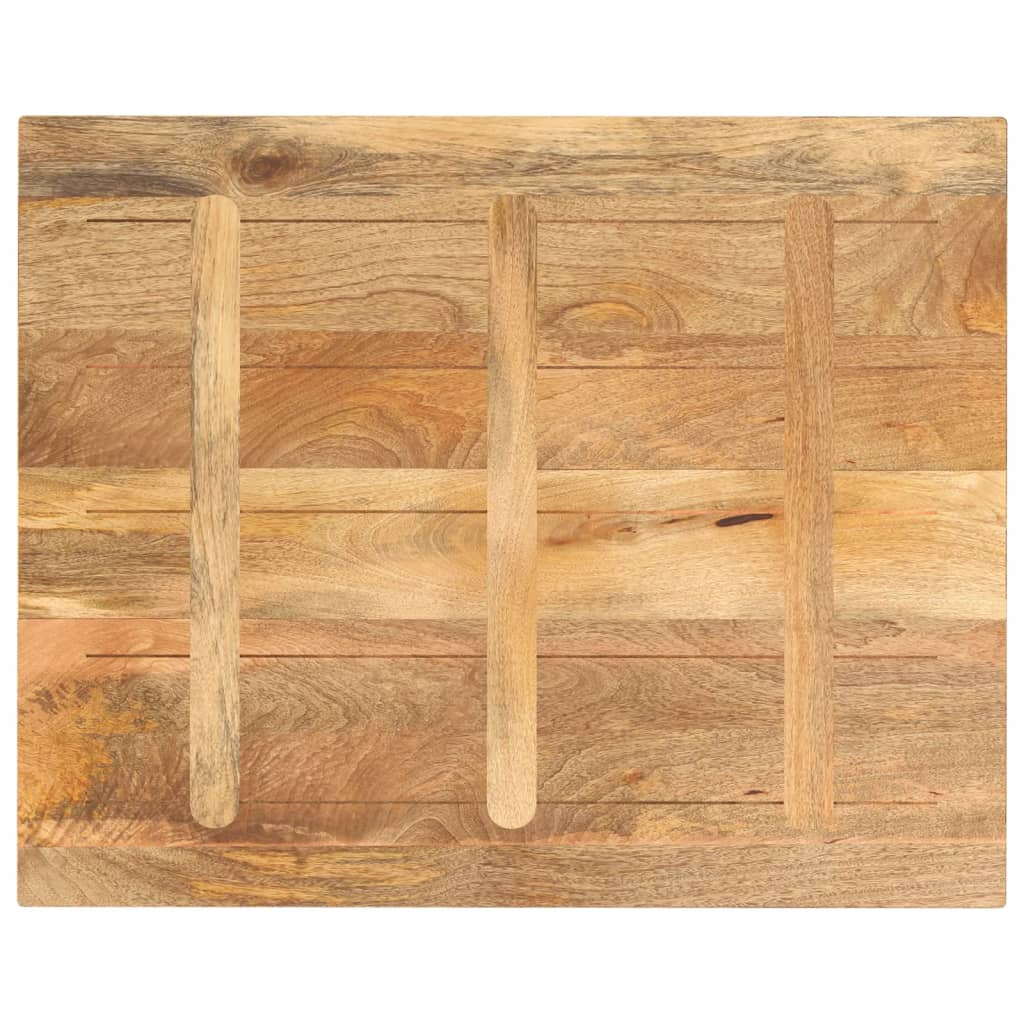 vidaXL Table Top 90x80x3.8 cm Rectangular Solid Wood Mango