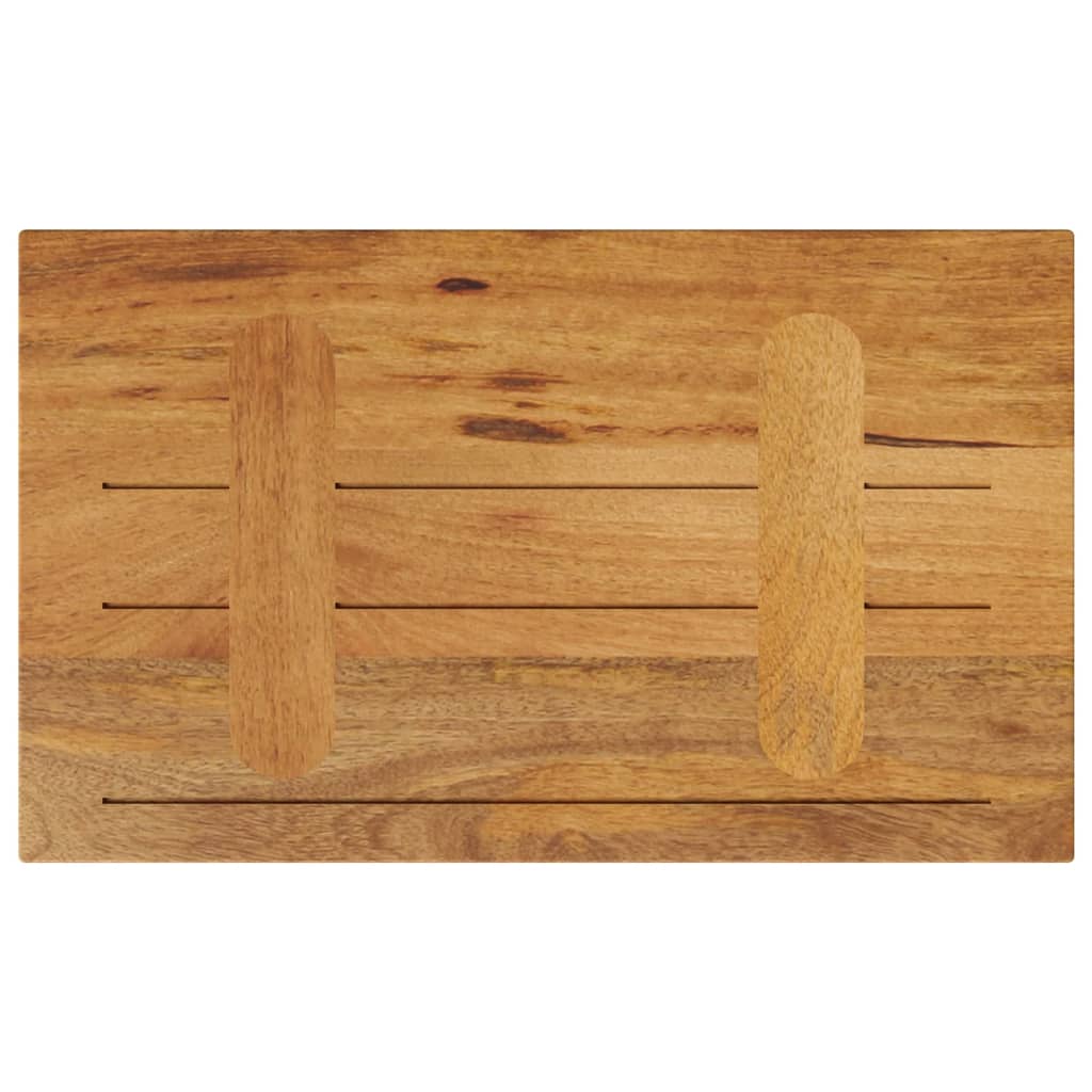 vidaXL Table Top 40x20x2.5 cm Rectangular Solid Wood Mango