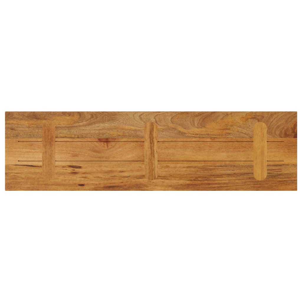 vidaXL Table Top 100x20x2.5 cm Rectangular Solid Wood Mango