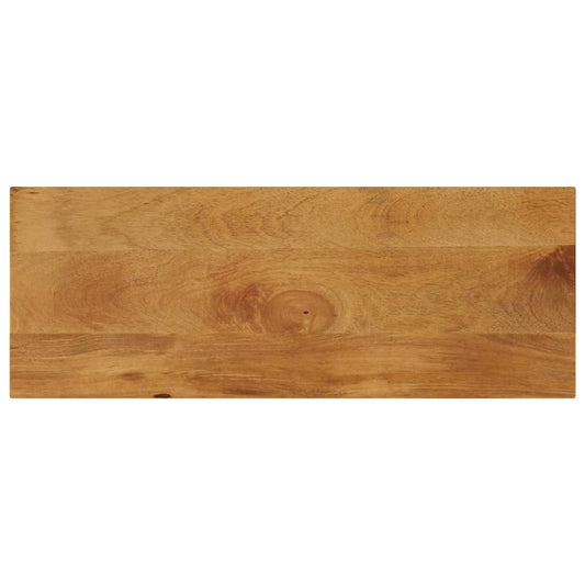 vidaXL Table Top 80x30x2.5 cm Rectangular Solid Wood Mango