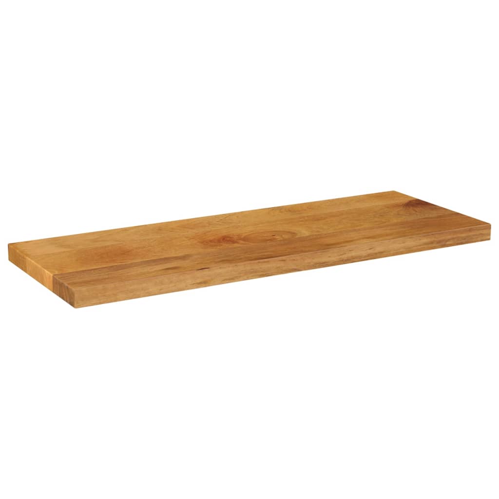 vidaXL Table Top 80x30x2.5 cm Rectangular Solid Wood Mango