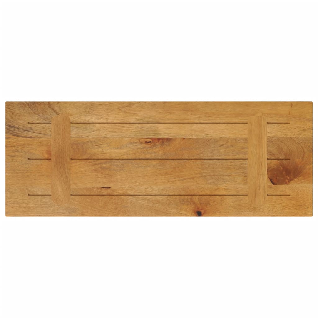 vidaXL Table Top 80x40x2.5 cm Rectangular Solid Wood Mango