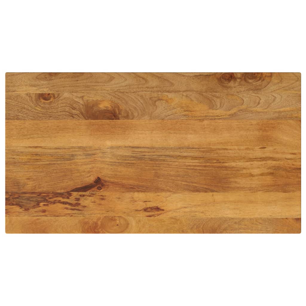 vidaXL Table Top 110x60x2.5 cm Rectangular Solid Wood Mango