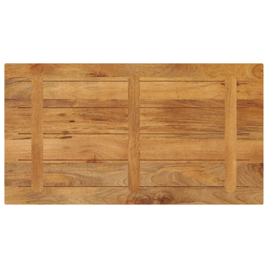 vidaXL Table Top 100x70x2.5 cm Rectangular Solid Wood Mango