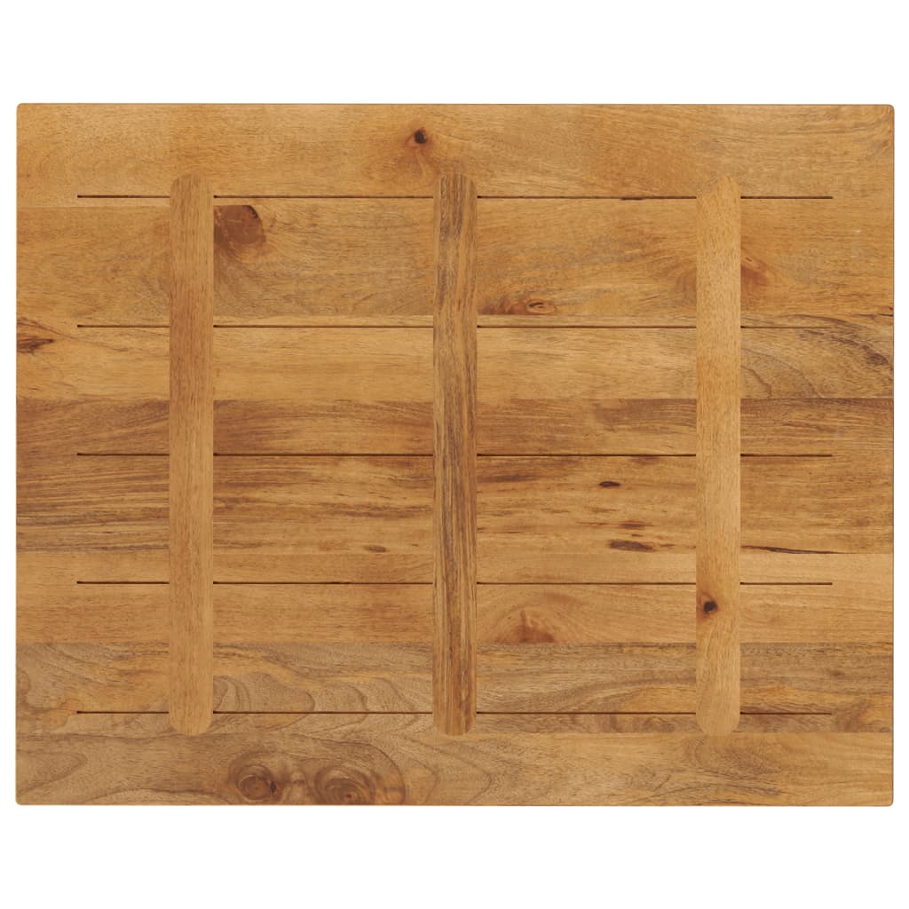 Table Top 90x80x2.5 cm Rectangular Solid Wood Mango