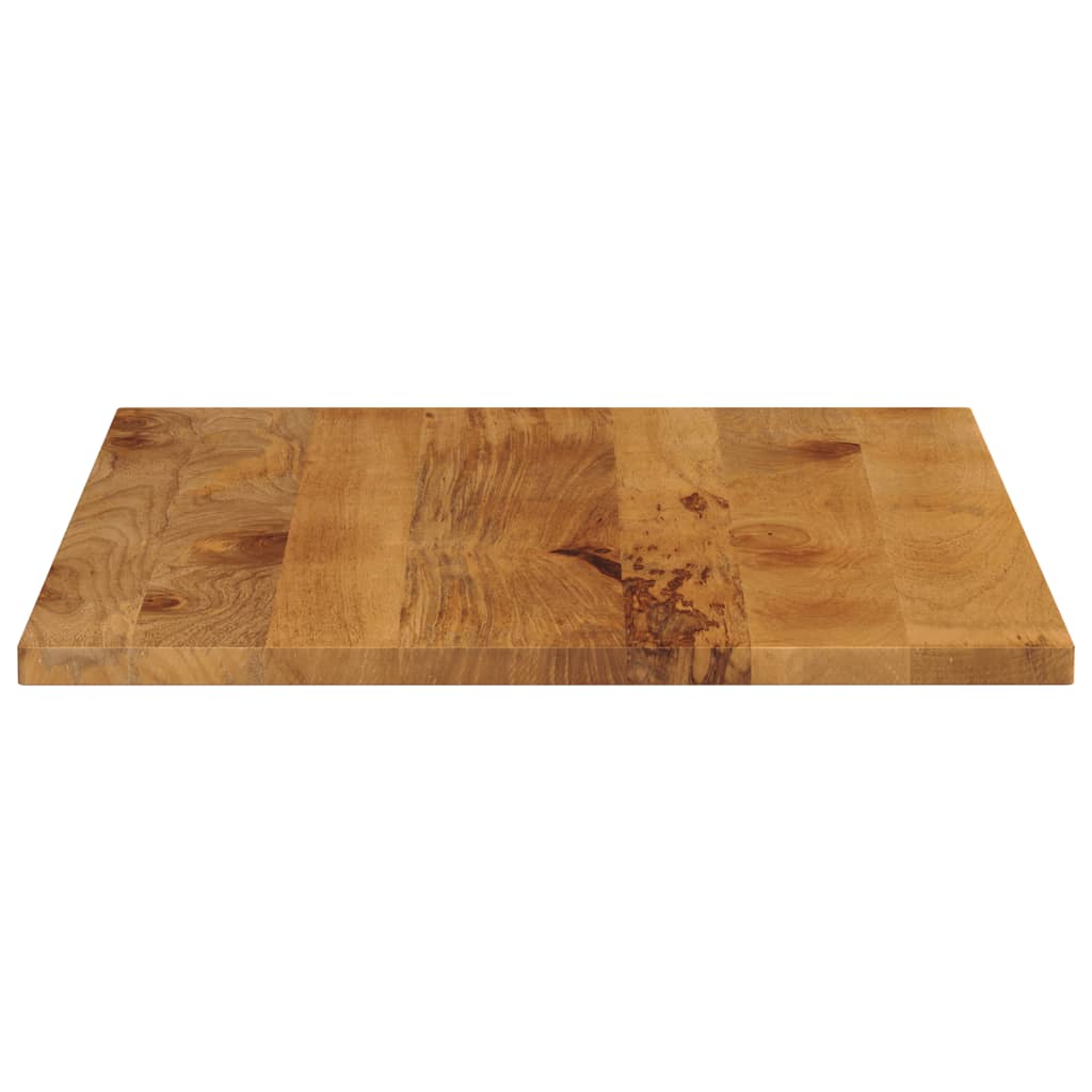 vidaXL Table Top 110x80x2.5 cm Rectangular Solid Wood Mango