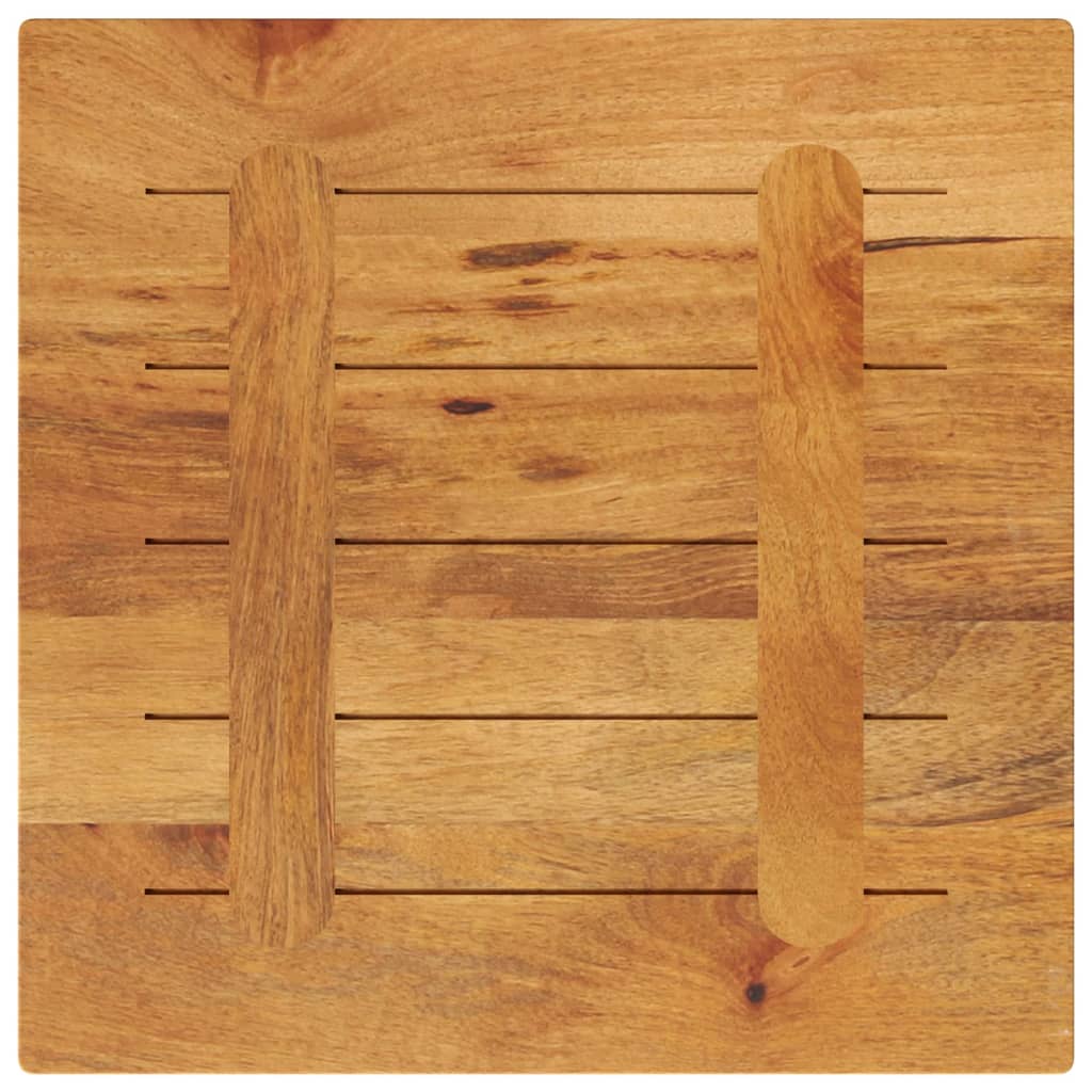 vidaXL Table Top 40x40x3.8 cm Square Solid Wood Mango