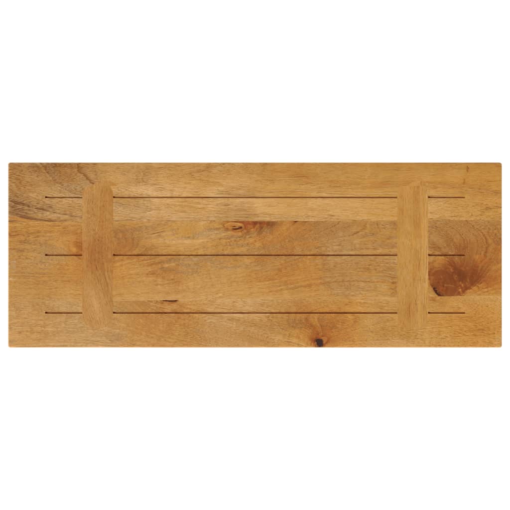 Table Top 80x40x3.8 cm Rectangular Solid Wood Mango