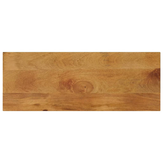 vidaXL Table Top 90x40x3.8 cm Rectangular Solid Wood Mango