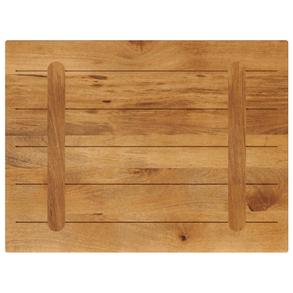 vidaXL Table Top 90x70x3.8 cm Rectangular Solid Wood Mango