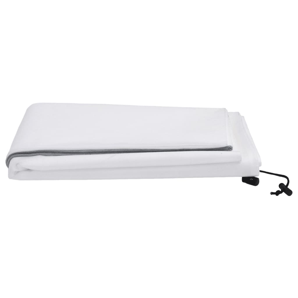 vidaXL Plant Fleece Covers with Zip 2 pcs 70 g/m² 3.14x2.5 m