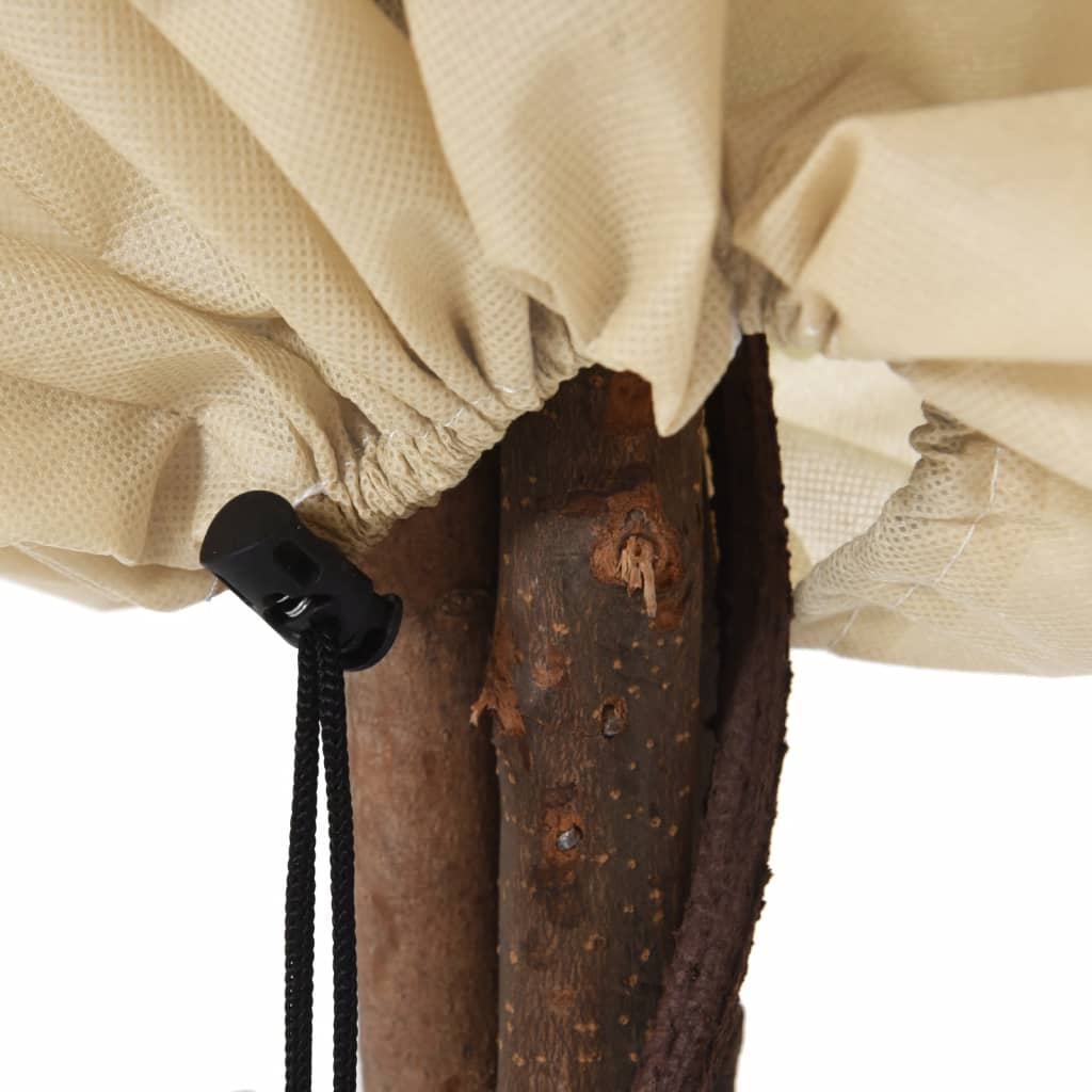 Plant Fleece Covers with Drawstring 8 pcs 70 g/m² 0.8x1 m