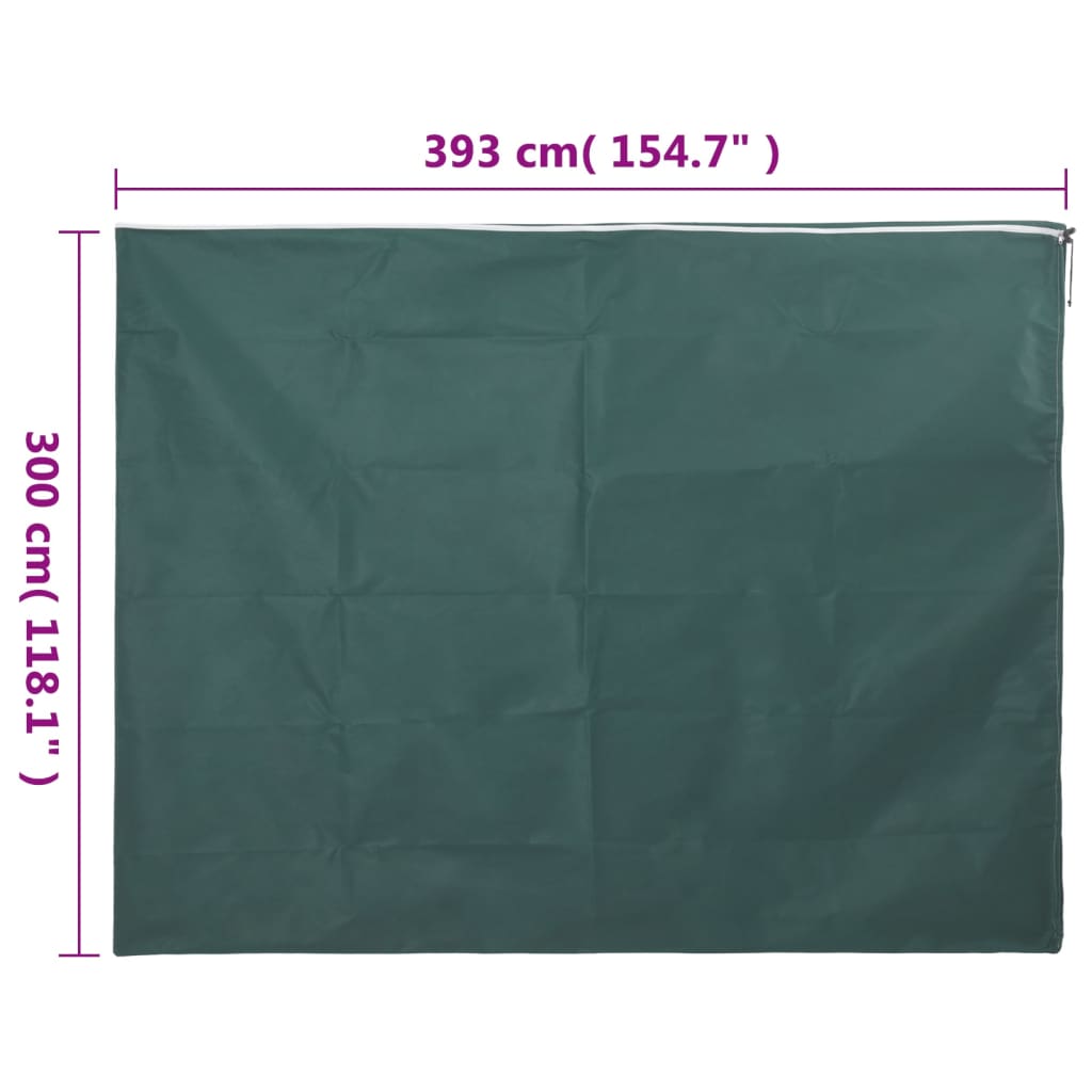 vidaXL Plant Fleece Covers with Zip 2 pcs 70 g/m² 3.93x3 m