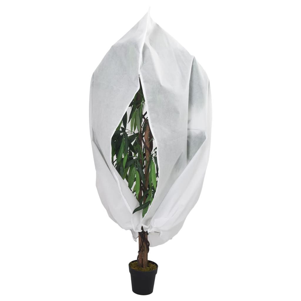 Plant Fleece Covers with Zip 10 pcs 70 g/m² 2.36x2 m