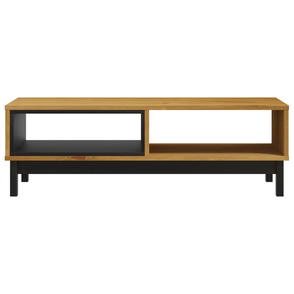 Coffee Table "FLAM" 100x50x32,5 cm Solid Wood Pine