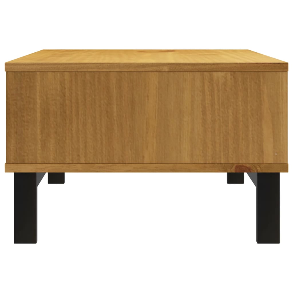 Coffee Table "FLAM" 100x50x32,5 cm Solid Wood Pine