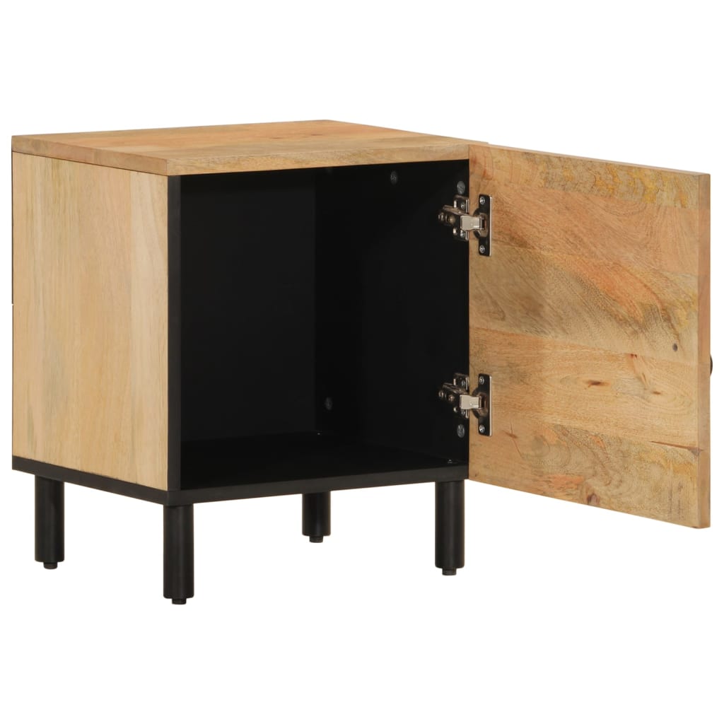 Bedside Cabinets 2 pcs 40x33x46 cm Solid Wood Mango