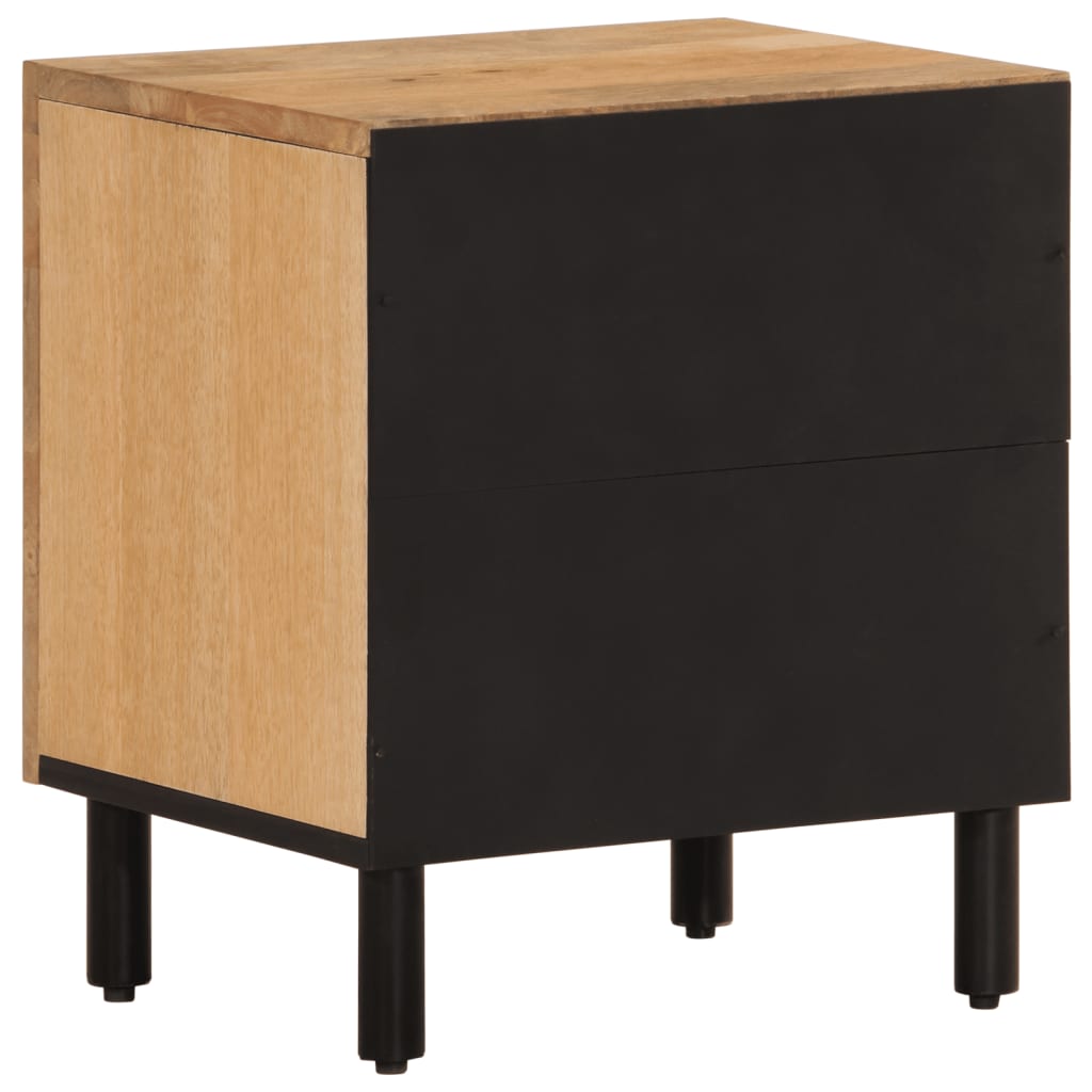 Bedside Cabinets 2 pcs 40x33x46 cm Solid Wood Mango