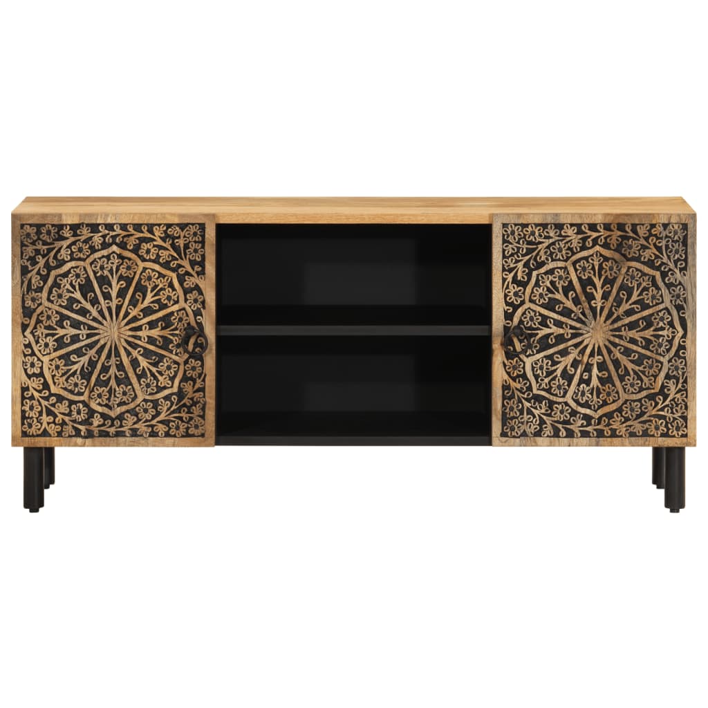 TV Cabinet 105x33x46 cm Solid Wood Mango