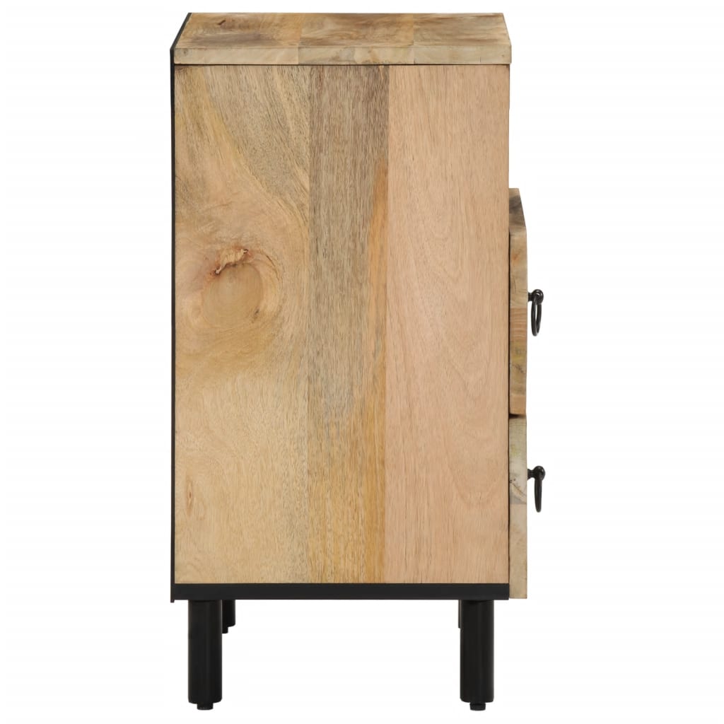 vidaXL Bedside Cabinet 50x33x60 cm Solid Wood Mango