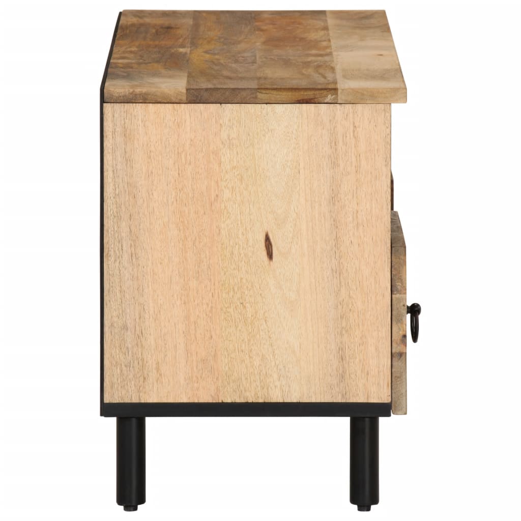 TV Cabinet 100x33x46 cm Solid Wood Mango