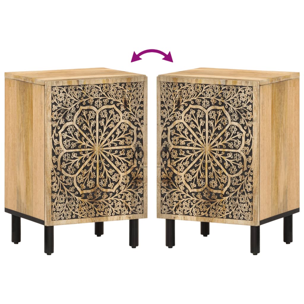 Bathroom Cabinet 38x33x58 cm Solid Wood Mango