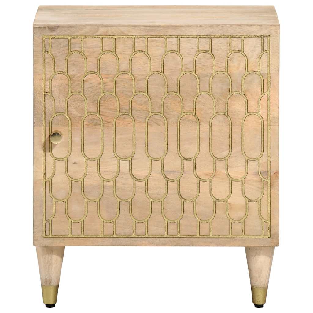 Bedside Cabinets 2 pcs 40x33x46 cm Solid Wood Mango