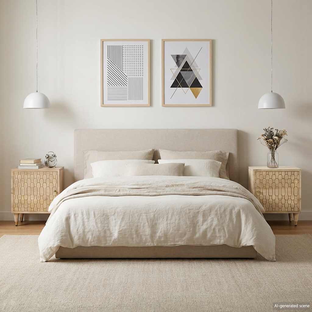Bedside Cabinets 2 pcs 40x33x46 cm Solid Wood Mango