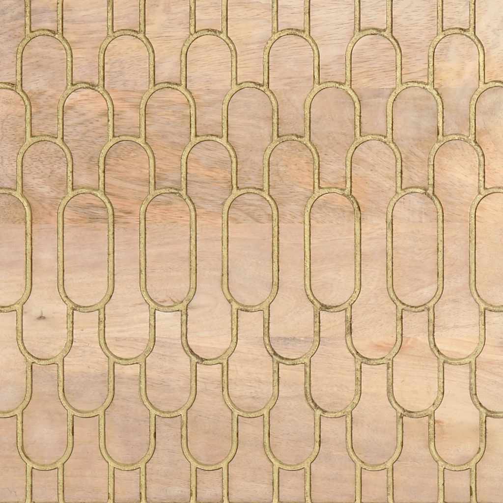 TV Cabinet 100x33x46 cm Solid Wood Mango