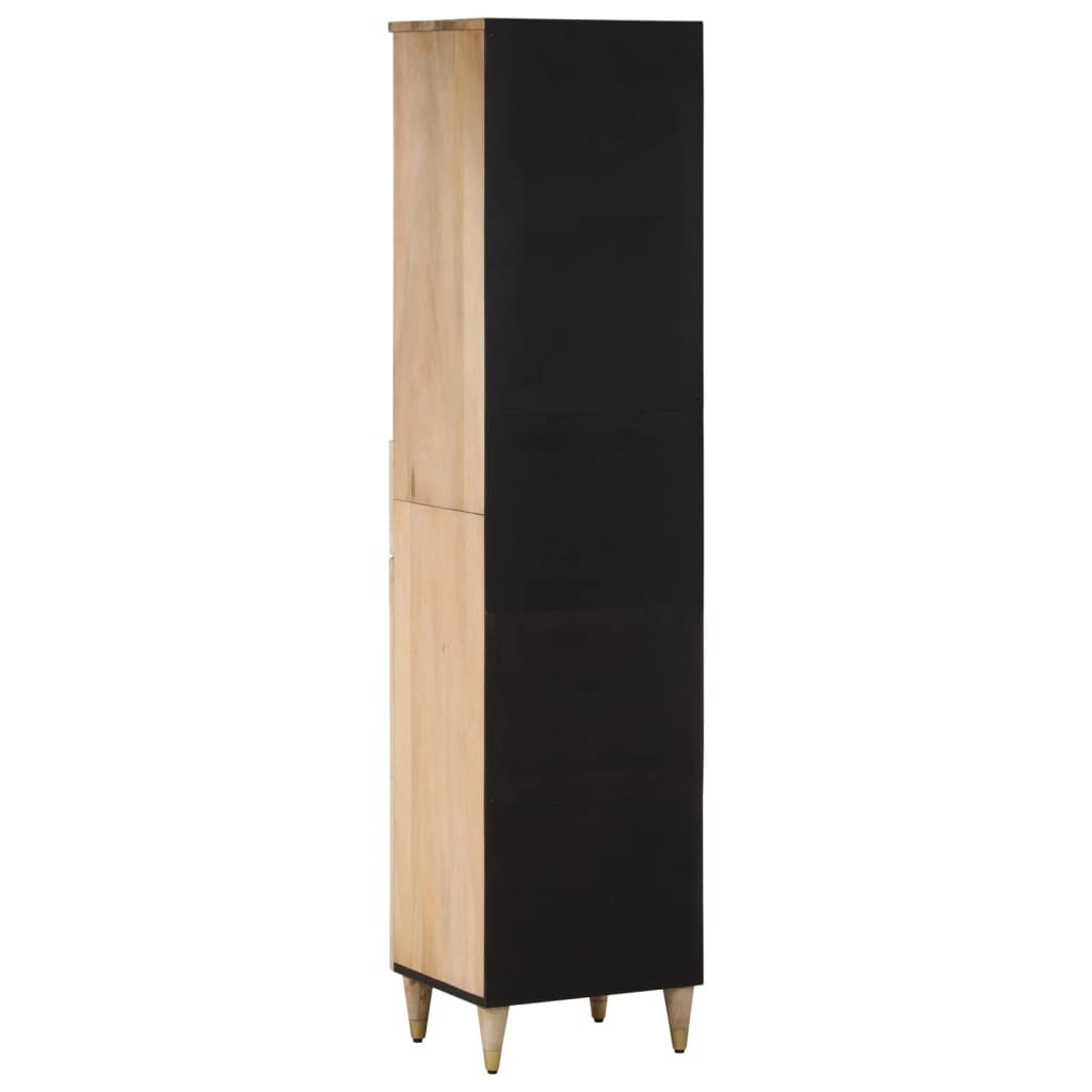 vidaXL Bathroom Cabinet 38x33x160 cm Solid Wood Mango