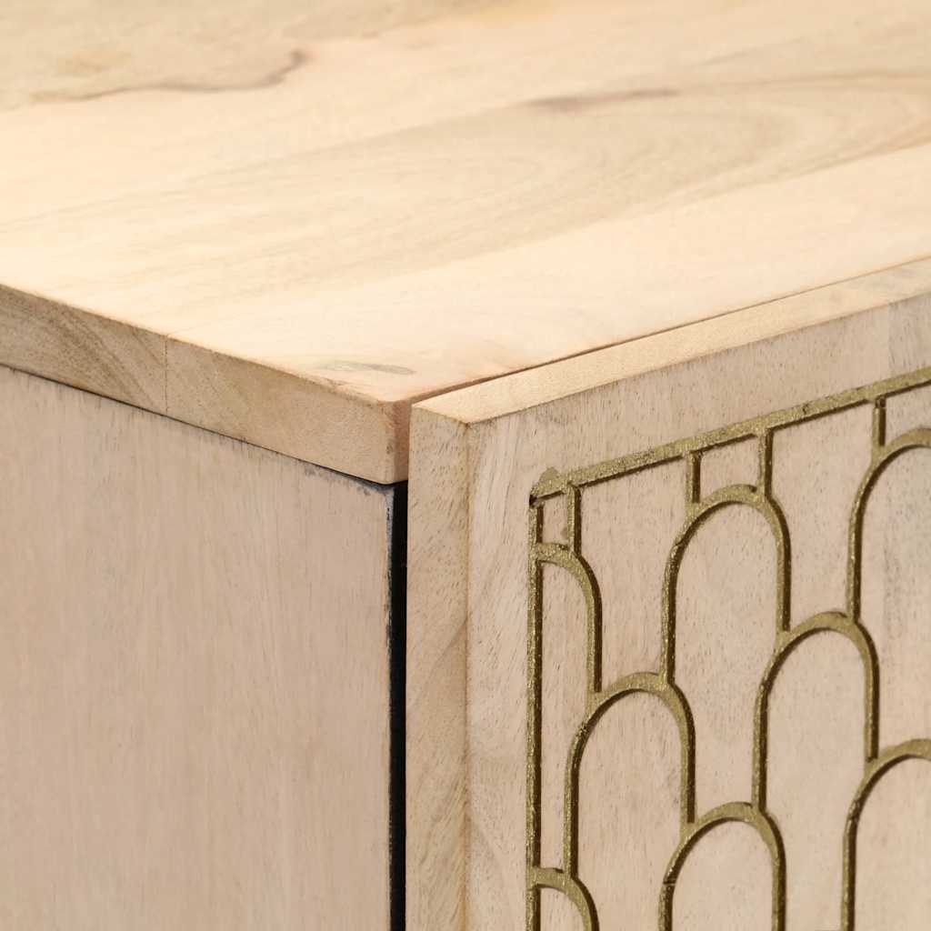 Highboard 40x33x110 cm Solid Wood Mango
