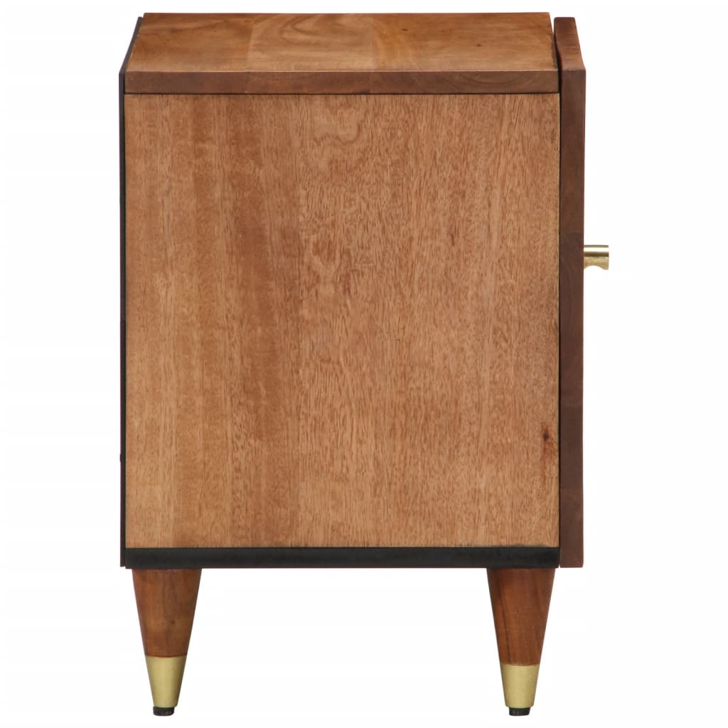 vidaXL Bedside Cabinets 2 pcs 40x33x46 cm Solid Wood Mango