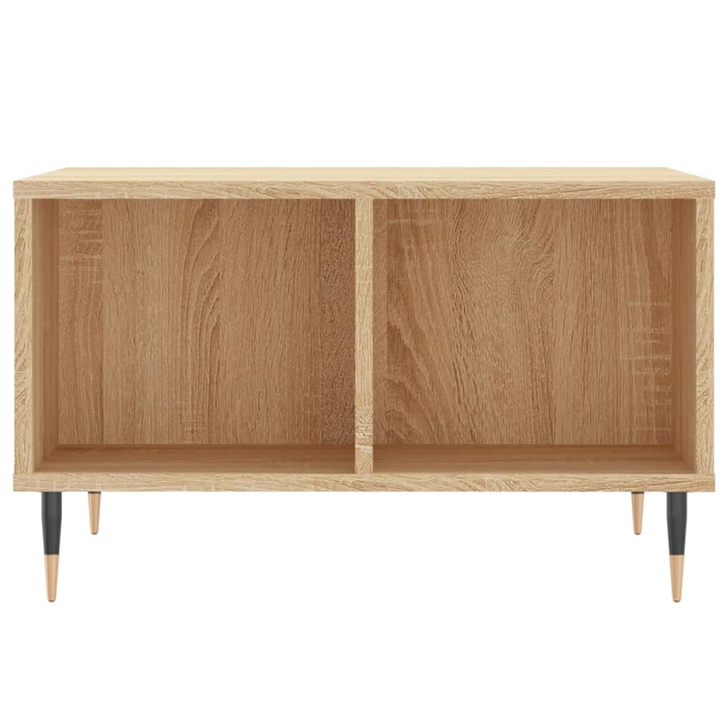 Coffee Table Sonoma Oak 60x50x36.5 cm Engineered Wood