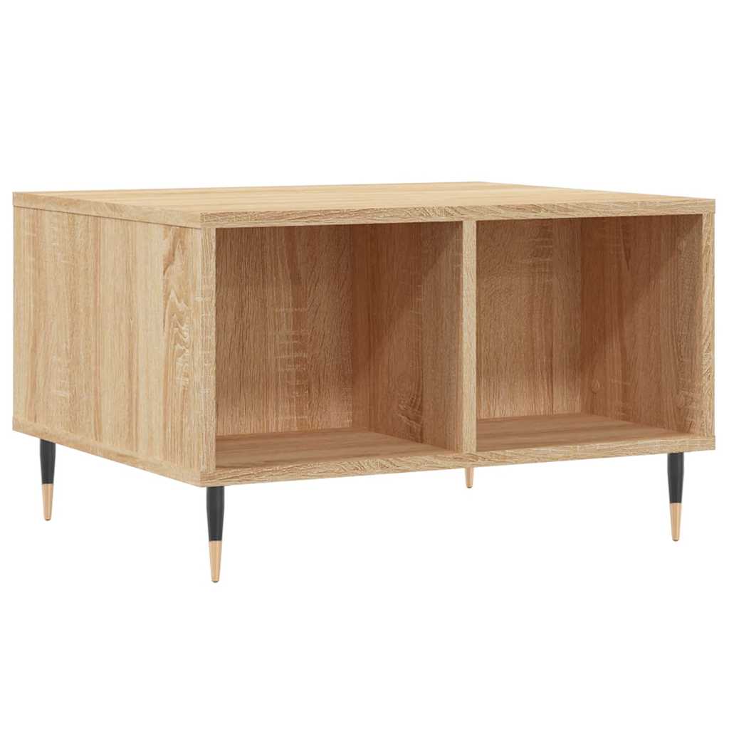 Coffee Table Sonoma Oak 60x50x36,5 cm Engineered Wood