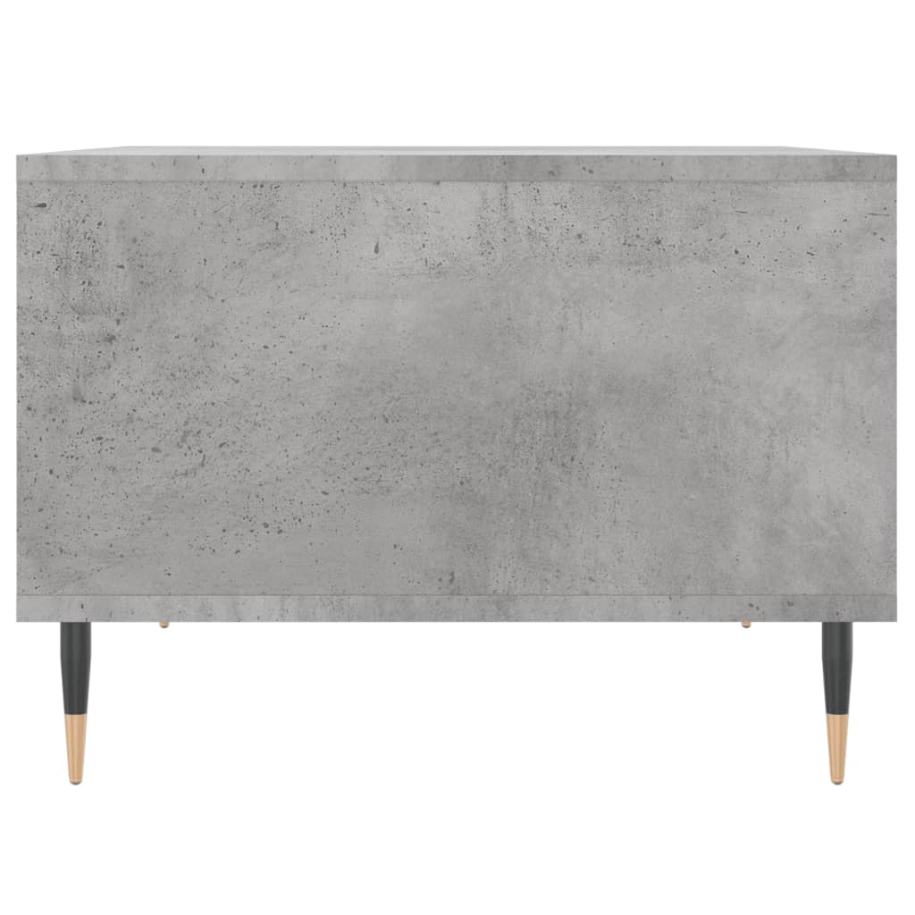 Coffee Table Concrete Grey 60x50x36,5 cm Engineered Wood