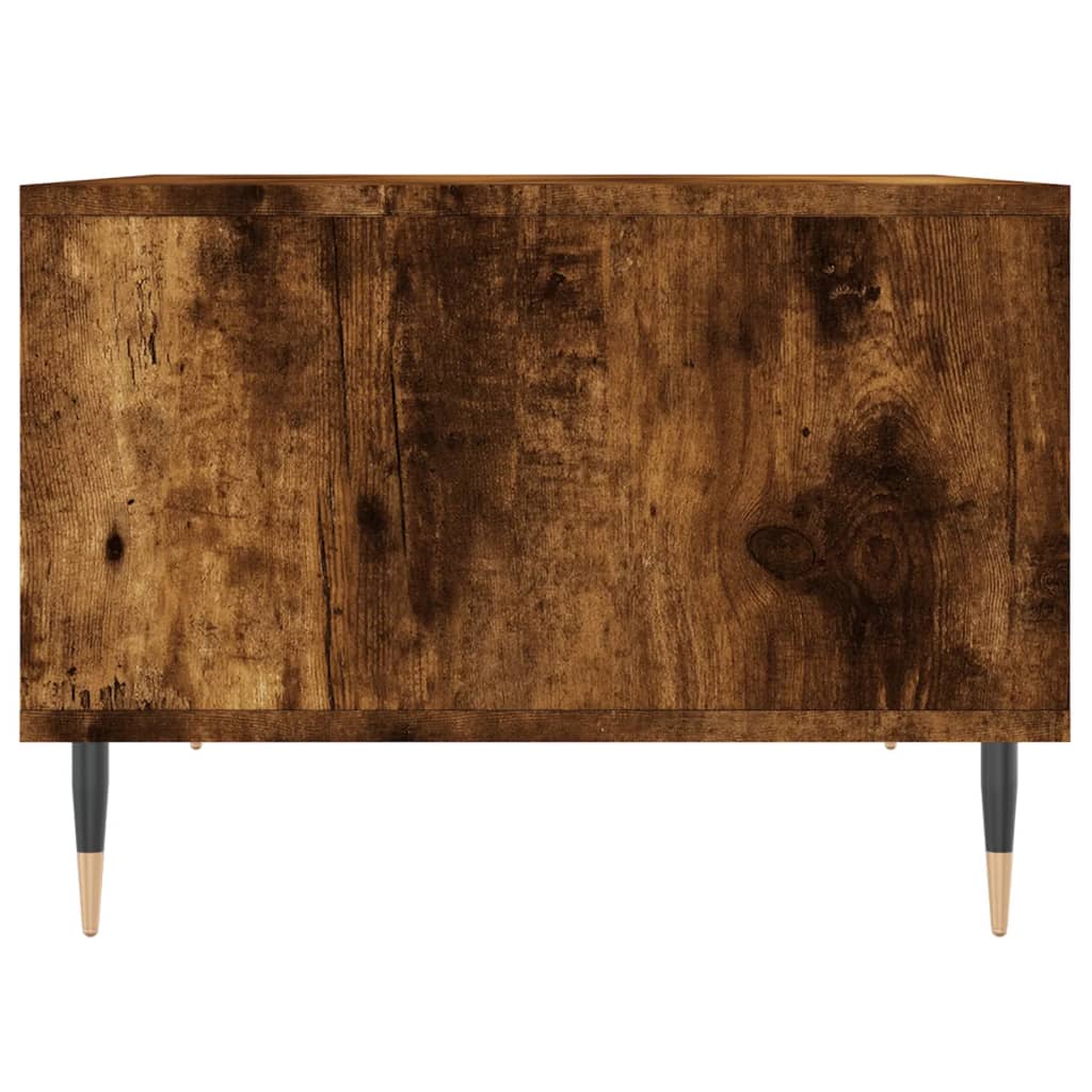 Coffee Table Smoked Oak 60x50x36,5 cm Engineered Wood