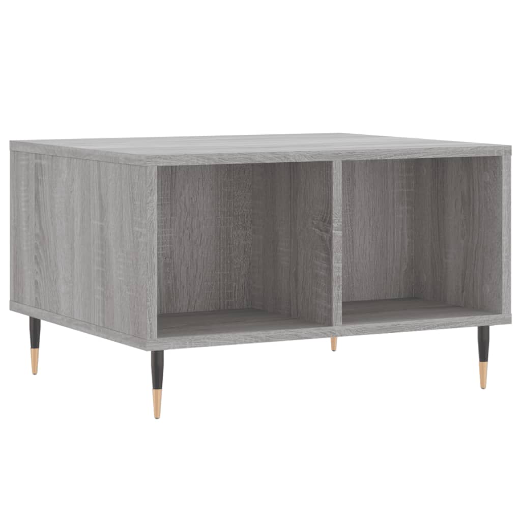 Coffee Table Grey Sonoma 60x50x36,5 cm Engineered Wood