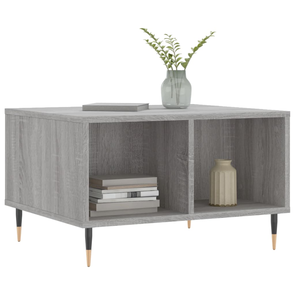 Coffee Table Grey Sonoma 60x50x36,5 cm Engineered Wood