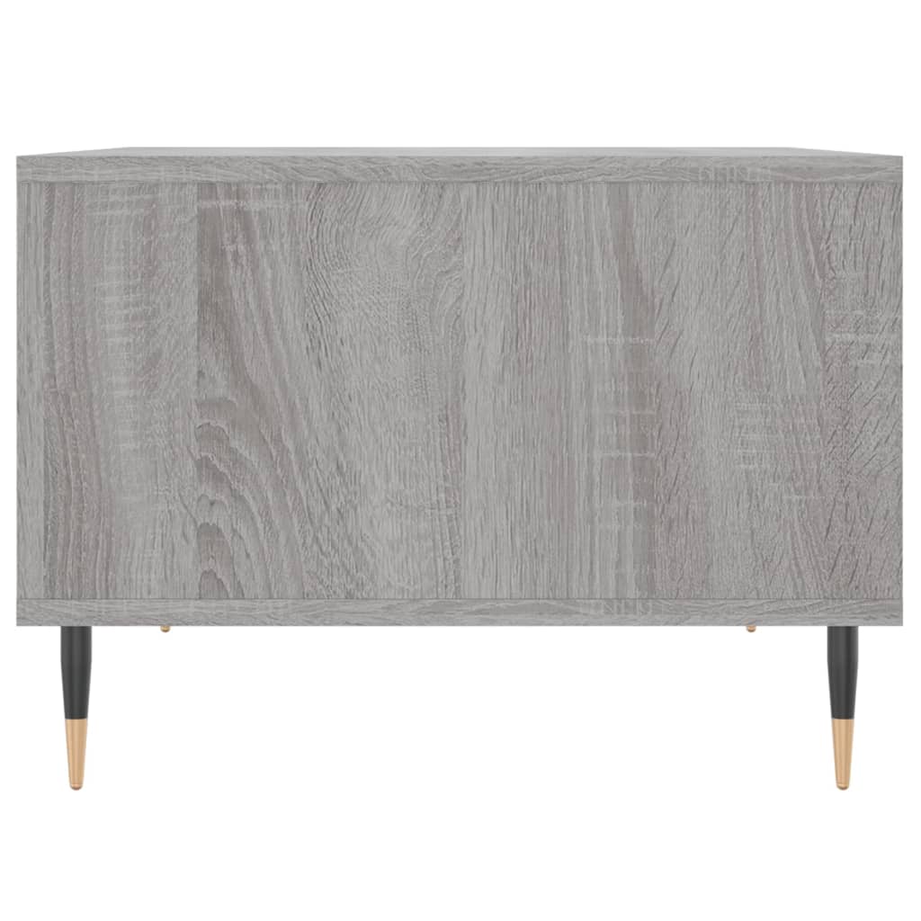 Coffee Table Grey Sonoma 60x50x36,5 cm Engineered Wood
