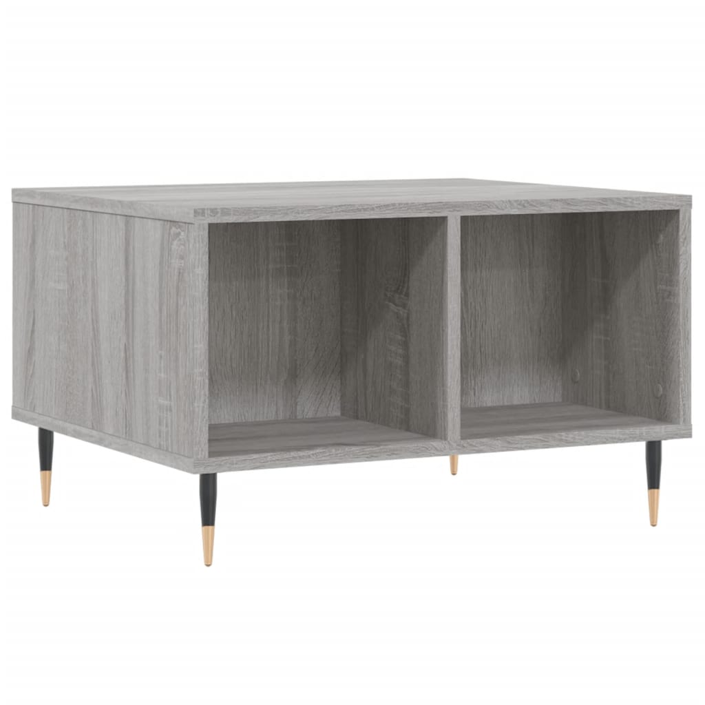 Coffee Table Grey Sonoma 60x50x36,5 cm Engineered Wood