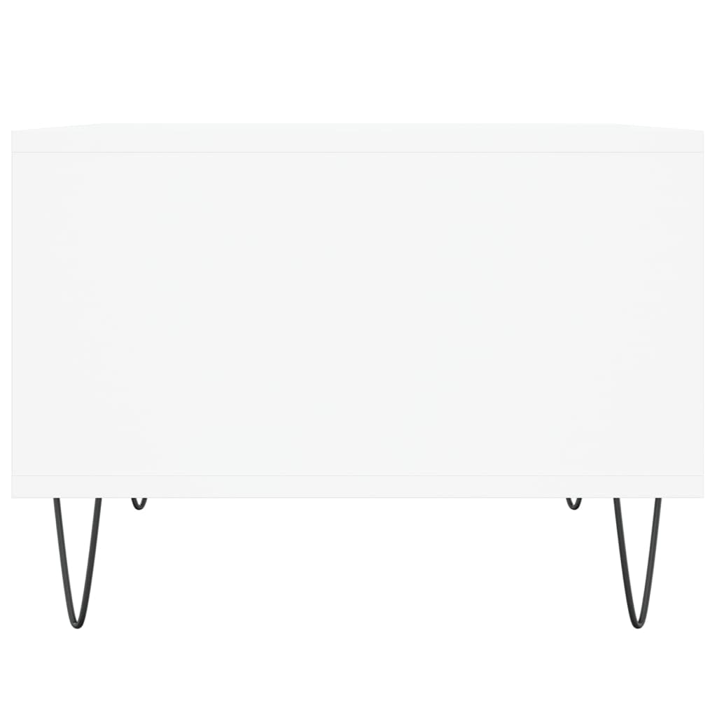 Coffee Table White 60x50x36,5 cm Engineered Wood