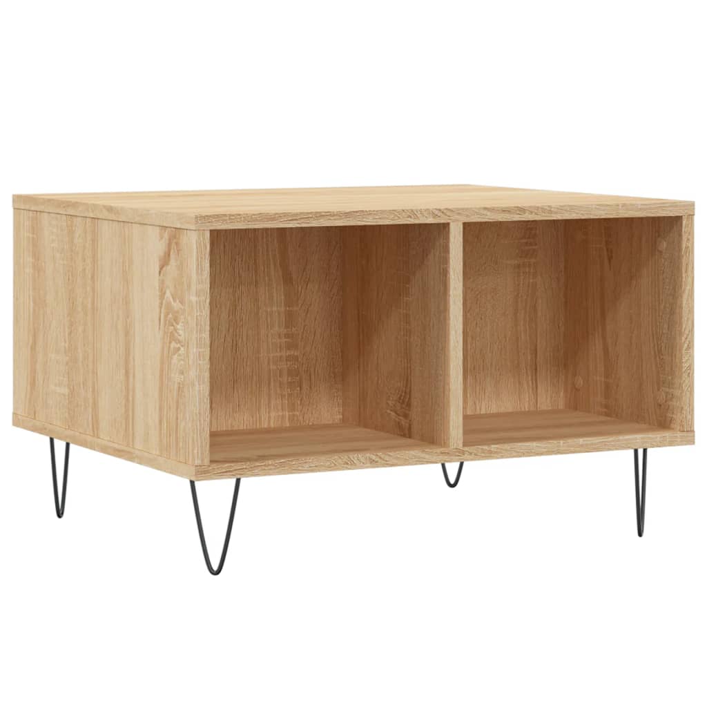 Coffee Table Sonoma Oak 60x50x36,5 cm Engineered Wood