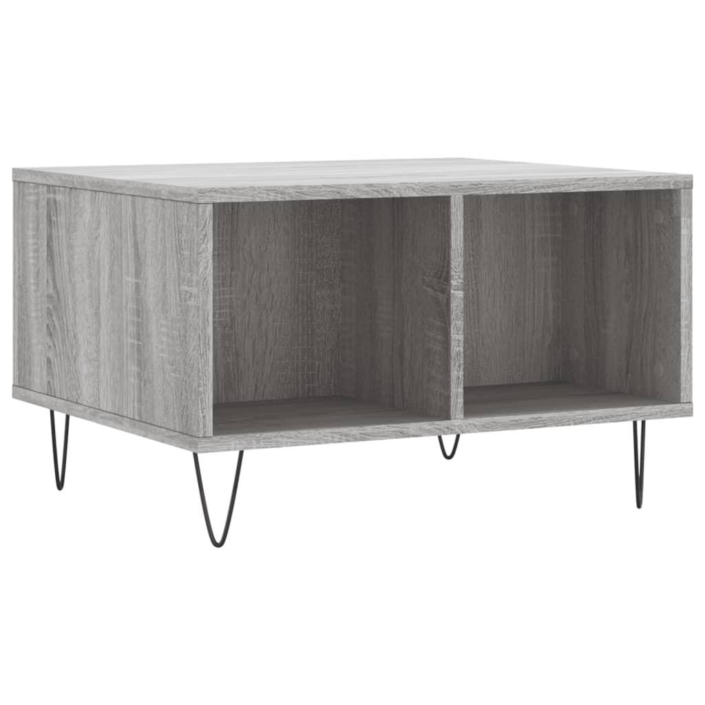 Coffee Table Grey Sonoma 60x50x36,5 cm Engineered Wood