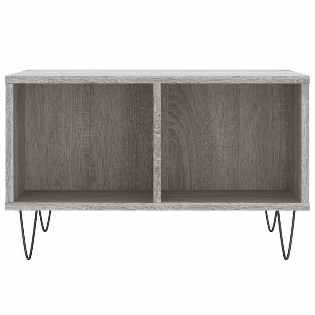 Coffee Table Grey Sonoma 60x50x36,5 cm Engineered Wood