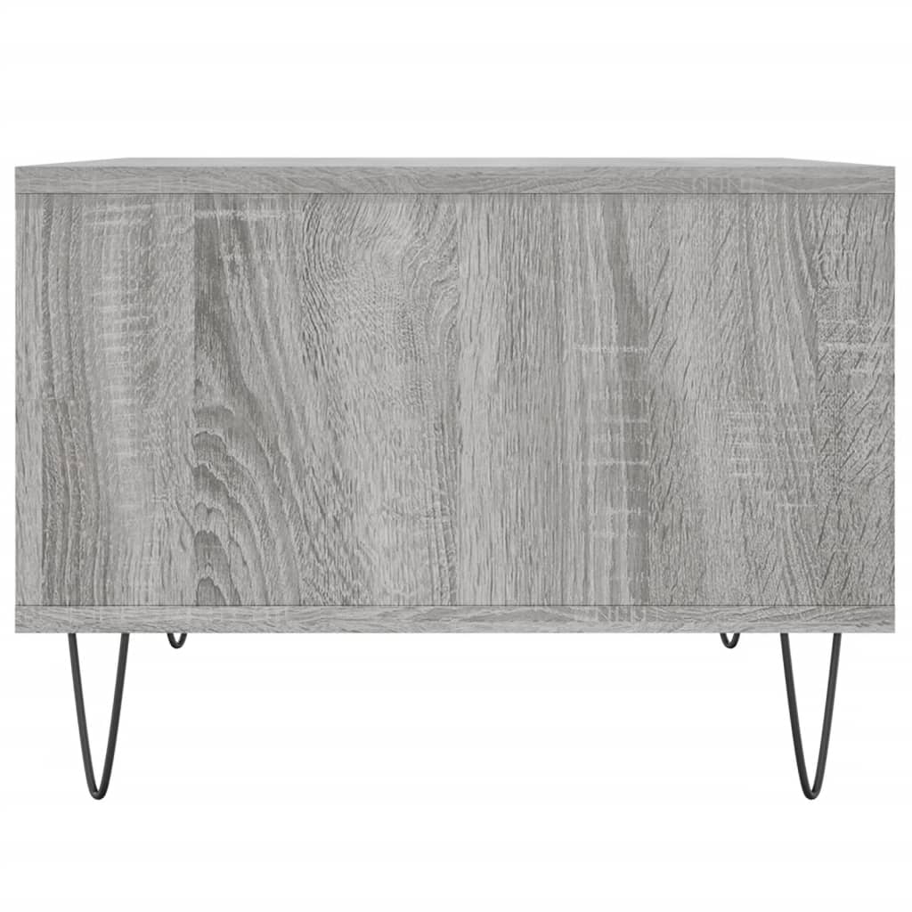 Coffee Table Grey Sonoma 60x50x36,5 cm Engineered Wood