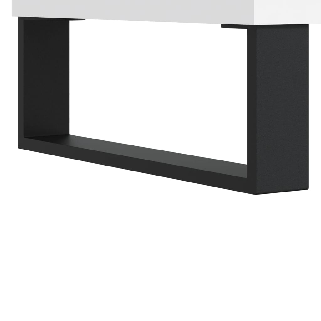 Coffee Table White 60x50x36,5 cm Engineered Wood