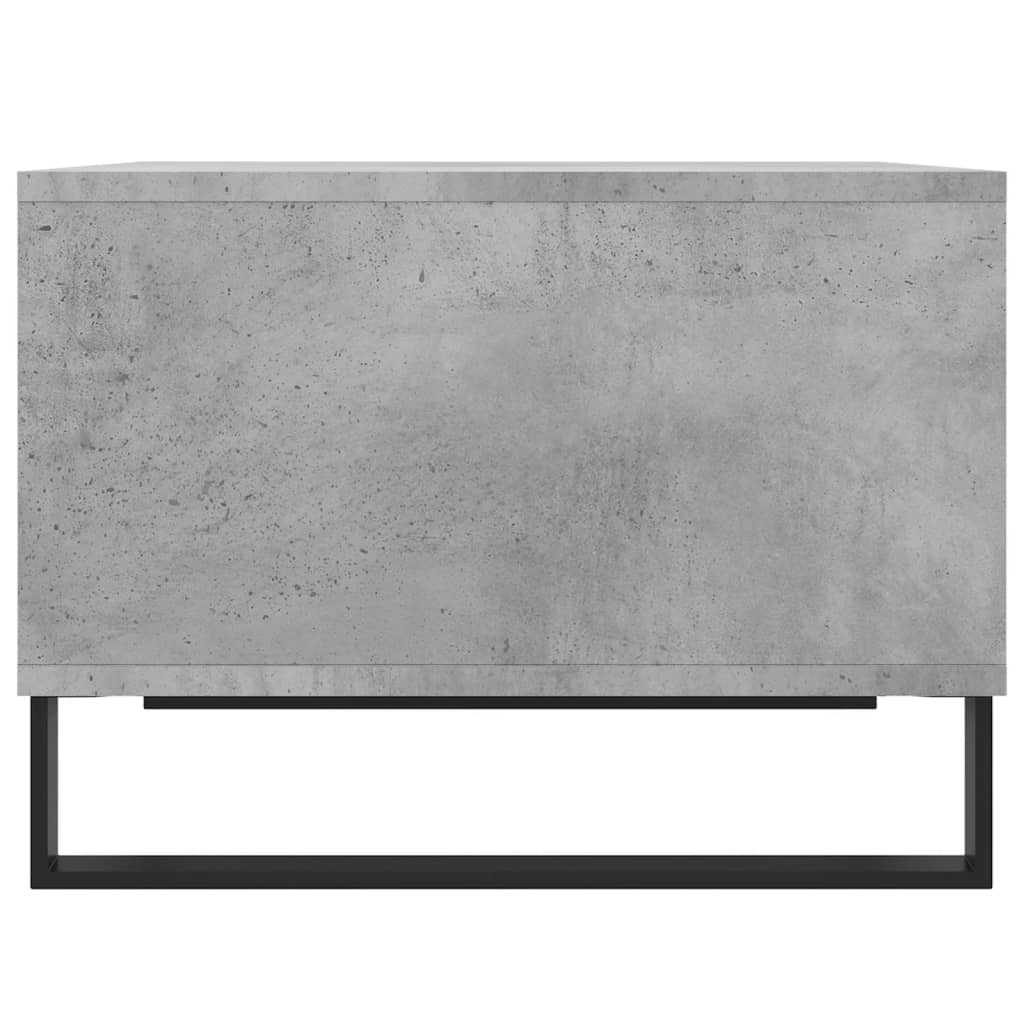 Coffee Table Concrete Grey 60x50x36,5 cm Engineered Wood